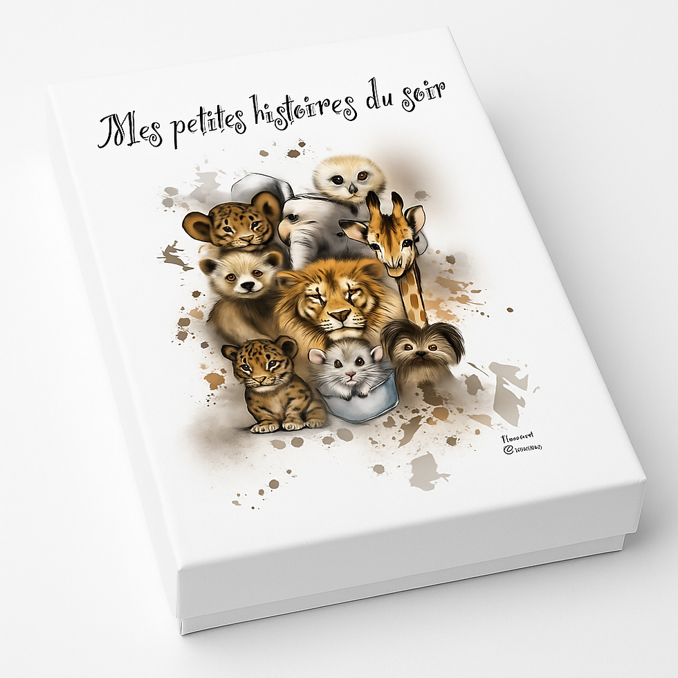Miniature : Coffret de 10 histoires illustrées du soir – HANNART Créations