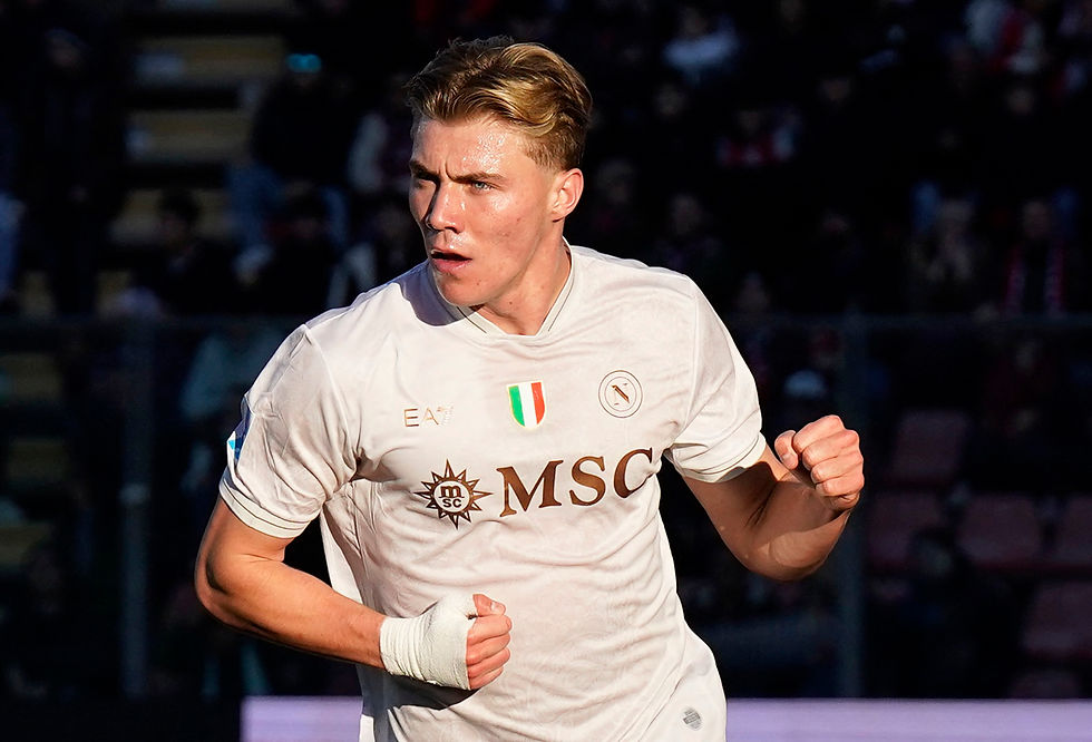 SOCCER: Hojlund double secures Napoli win at Cremonese 