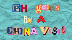PH gains in a China visit