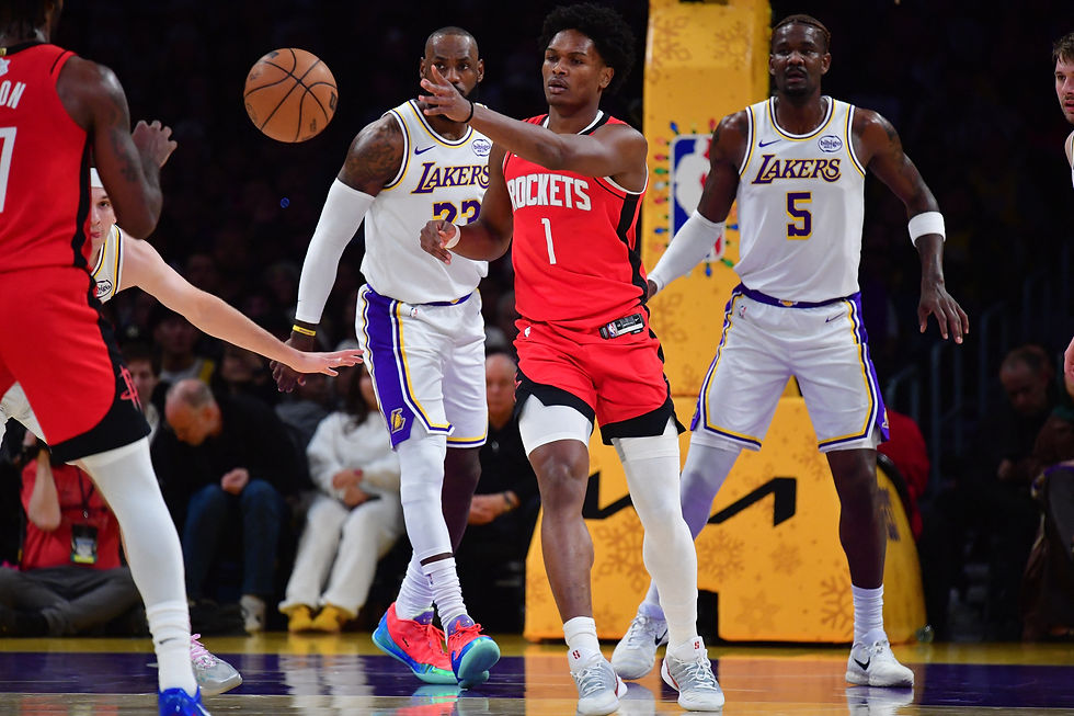 NBA: Rockets wrap up trip with dominant Christmas win over Lakers