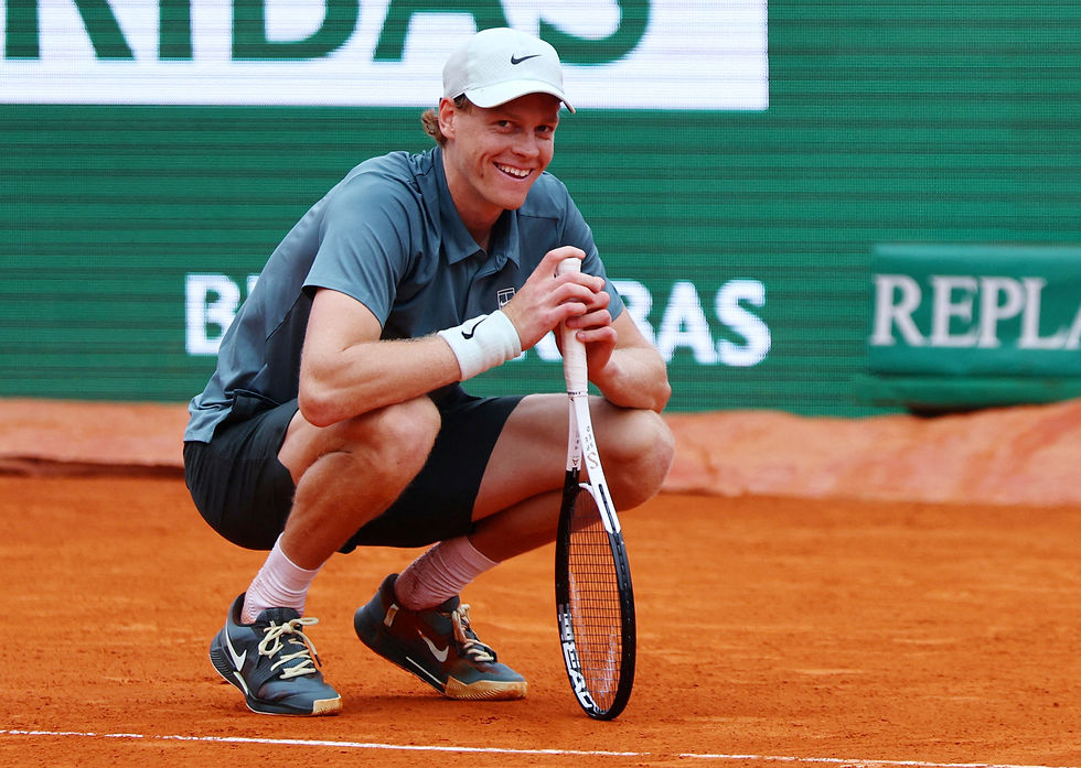 TENNIS: Sinner's mastery mindset makes him man to beat as clay swing intensifies