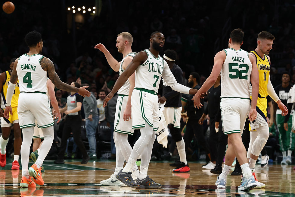 NBA: Celtics own customary Atlantic Division lead as they visit Nets 