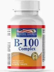 B 100 Complex Healthy America 50 tabletas |