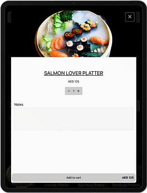 Restaurant Digital Menu iPad Menu Tablet Menu