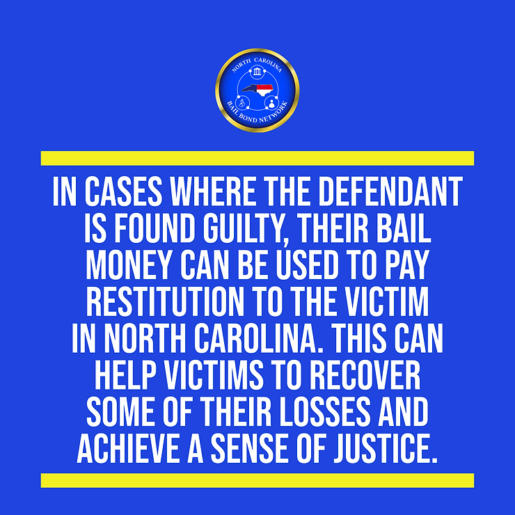 Cash Bail is critical for ensuring defendants show up to court and protecting the community from those who pose a risk here in North Carolina