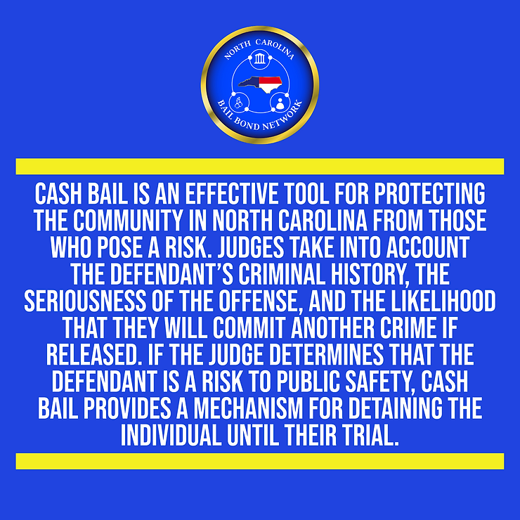 Cash Bail is proven effective