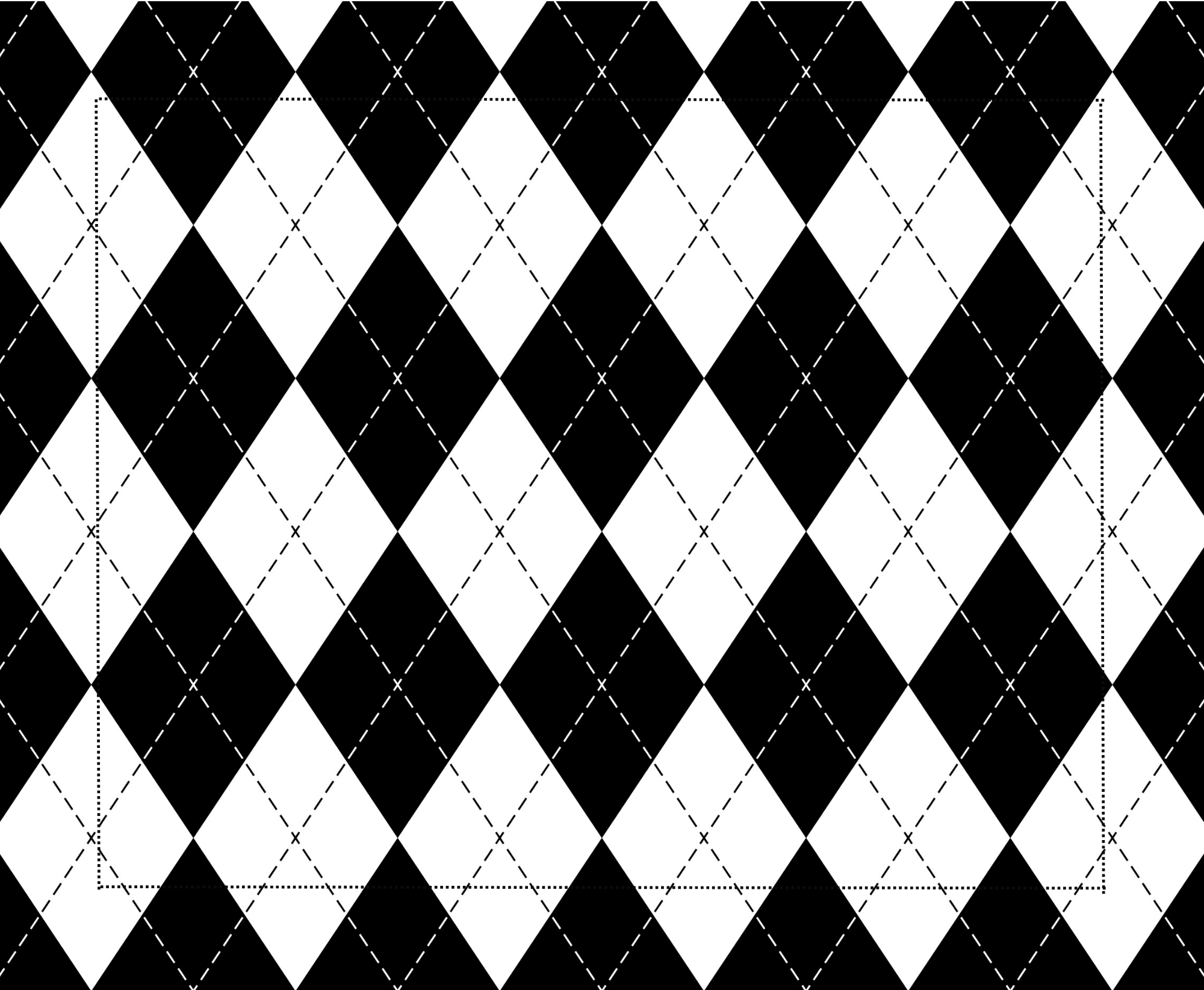 JOGO AMERICANO XADREZ ARGYLE