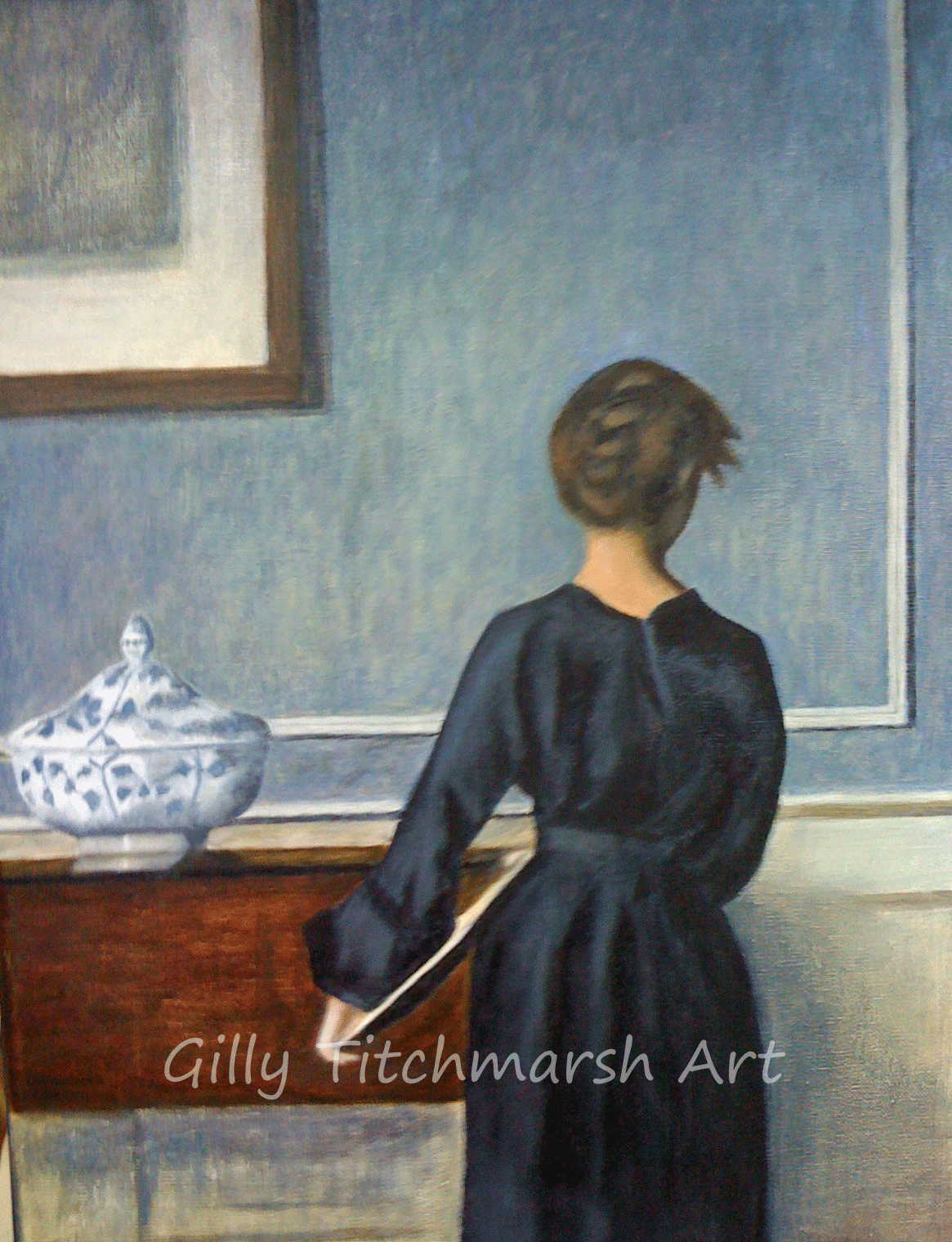 Gill Titchmarsh fine art copy