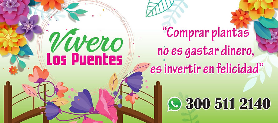 Logotipo Vivero Los Puentes San Pedro de los Milagros Directorio Antioquia PubliSanPedro 2