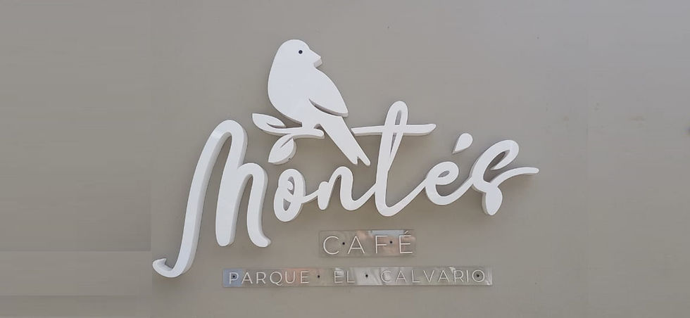 Logotipo Montés Café Parque el Calvario San Pedro de los MIlagros Directorio Antioquia PubliSanPedro