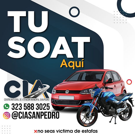 CIA Asesoría de Tránsito SOAT San Pedro de los Milagros Directorio Antioquia PubliSanPedro