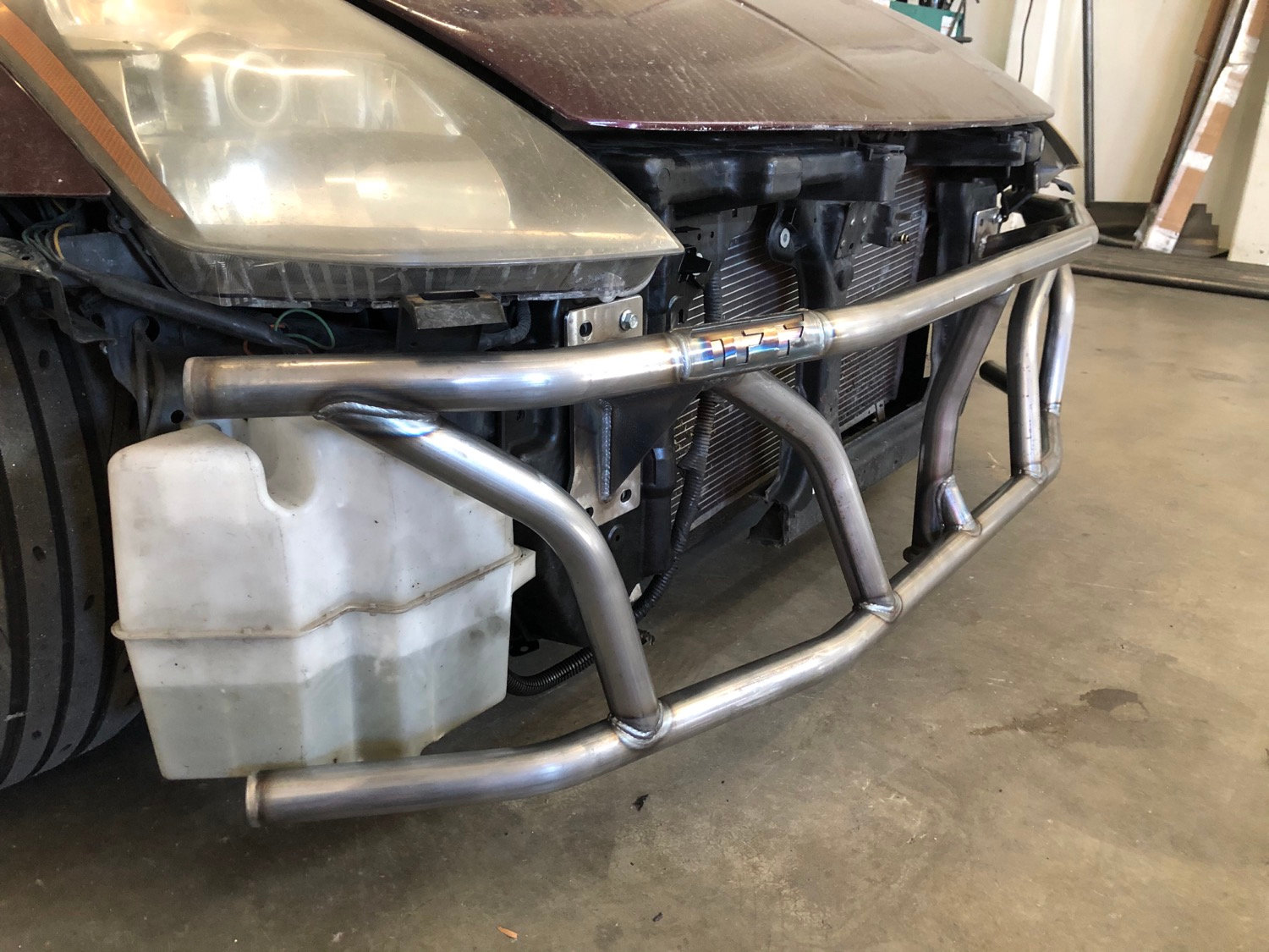 Nissan 350z Dual Row Front Bash Bar Truefocusfab