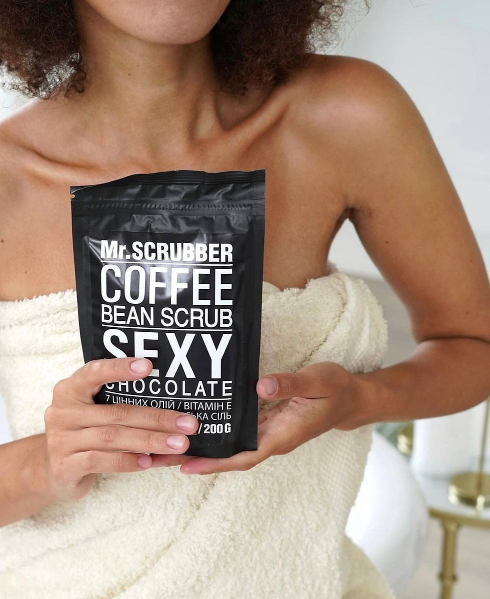 Mr.SCRUBBER Sexy Сhocolate Кавовий скраб для тіла