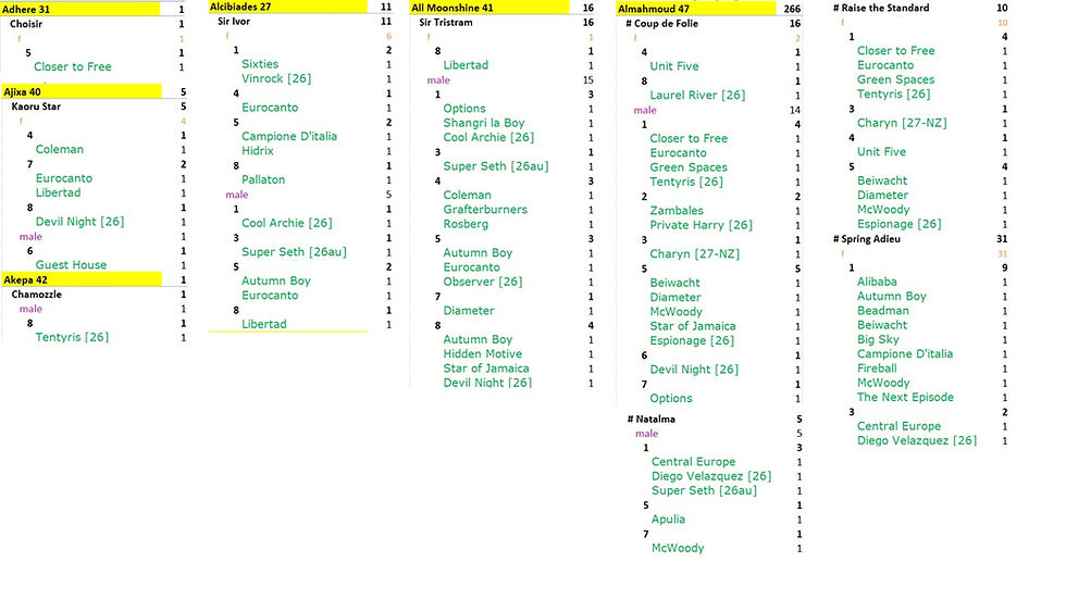 Genetics and Positions of new stallions in Australia 2026