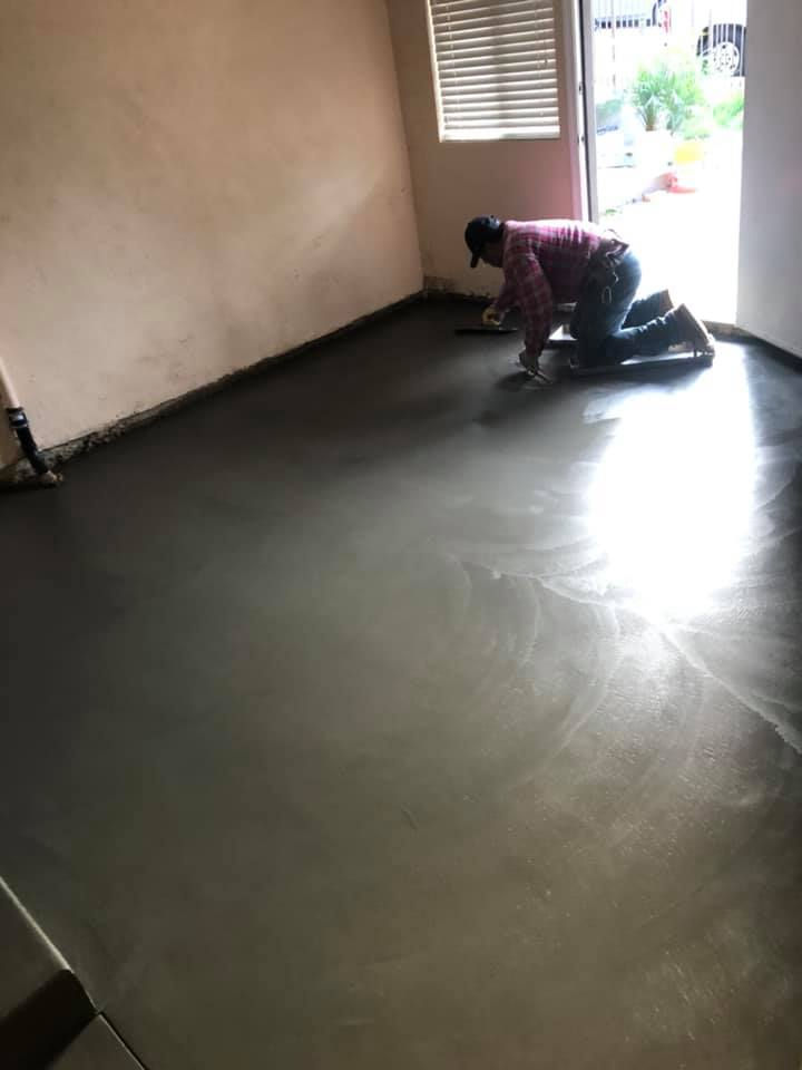 4Interior concrete floor