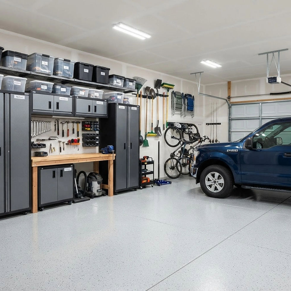 I want an image of an organized garage.jpg
