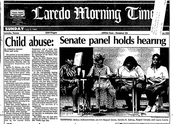 Armando Trevino Abuse Senate Panel Hearing = Laredo_Morning_Times_1989-07-09_1_edited.jpg