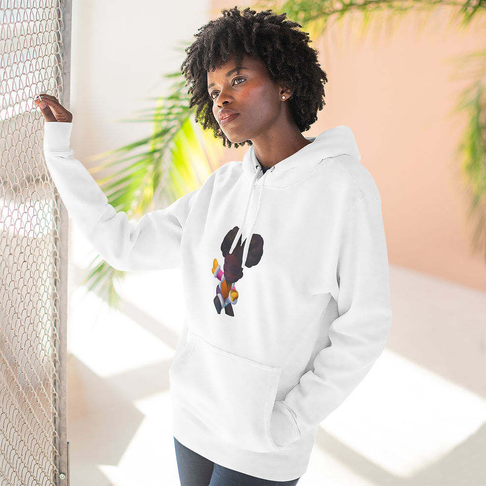 Cutie Puffs Fleece Hoodie for Sweet Treat Lovers