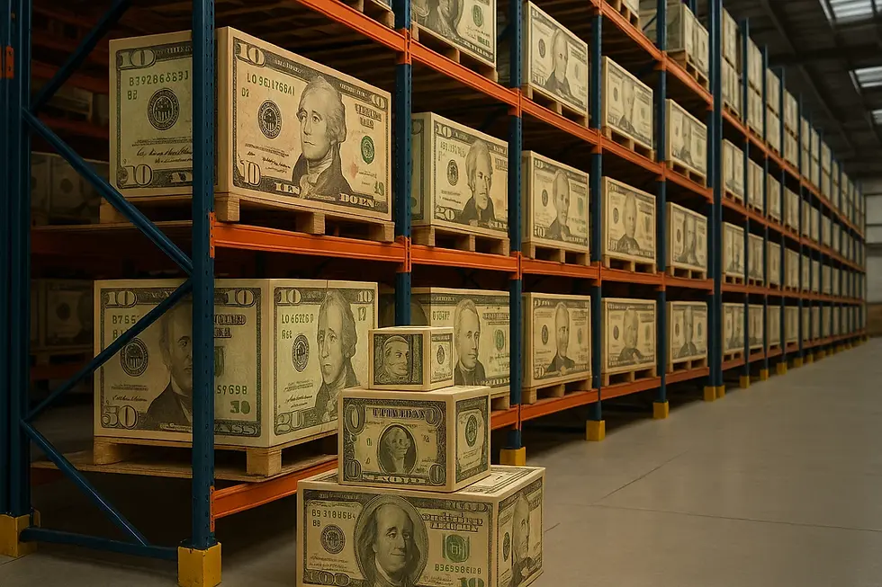Inventory ties up capital; make is productive!