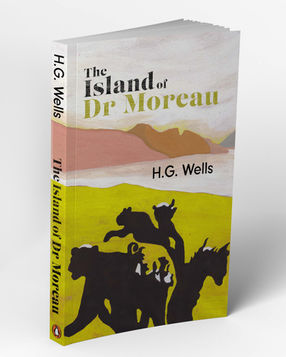 The Island of Dr Moreau bookcover design (2022)