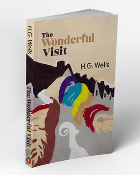 The Wonderful Visit bookcover design (2022)