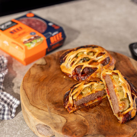 BEEF BURGER PIES 