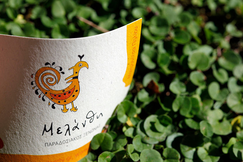 Melanthi Guesthouse Card