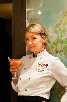 Chef Shannon Bard at the James Beard House