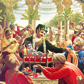Śrī Nandotsava, a celebração do nascimento de Kṛṣṇa