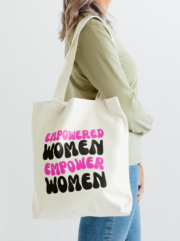 Empowered Women Empower Women tote bag in white