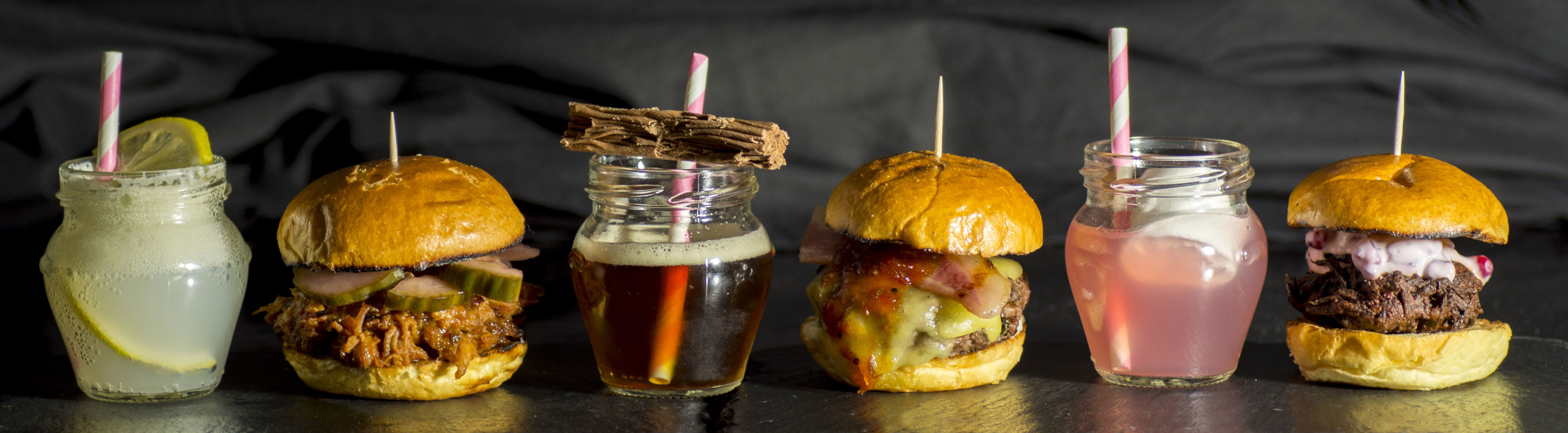 Arranged Food and Objects