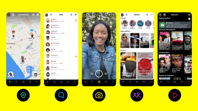 SNAPCHAT GETS A HOST OF NEW FEATURES FOR ITS USERS