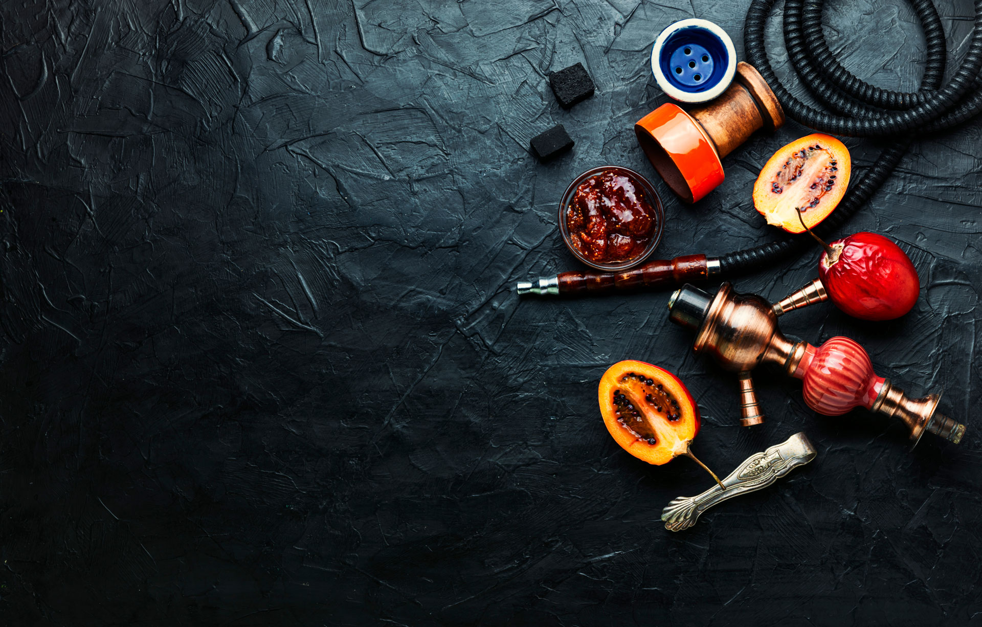 Arranged Food and Objects