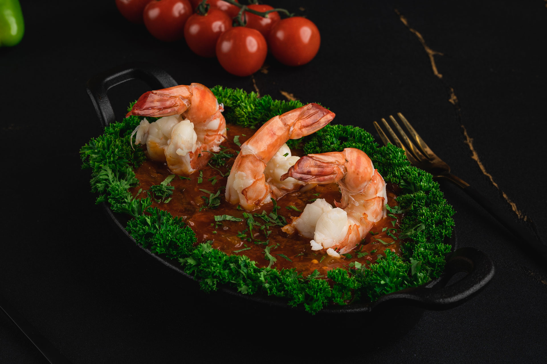 Arranged Food and Objects