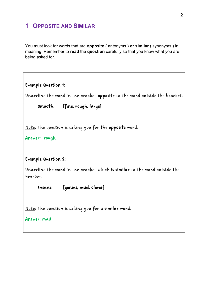 Thumbnail: The Complete Guide to Year 4 Verbal Reasoning