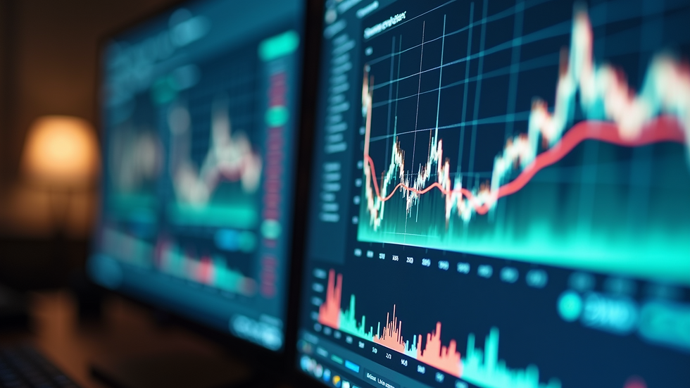 Close-up view of a computer screen displaying accounting software with financial data