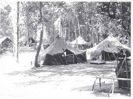 Camps of the paratroopers