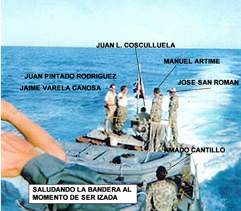 entering Cuban territorial waters