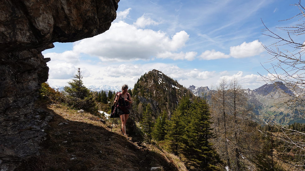 Rückblick zum Saukarkopf