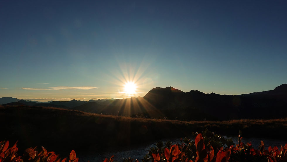 Ennskraxn im Hintergrund