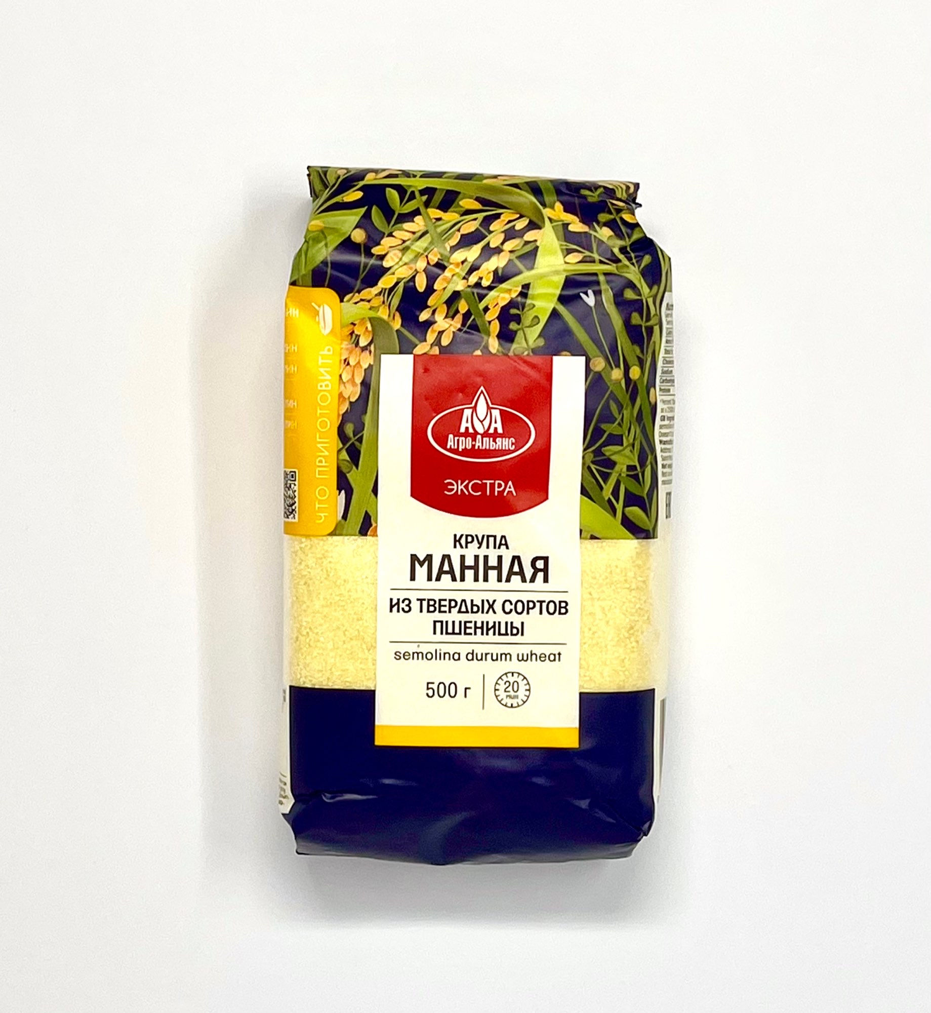 Extra Semolina  groats (манная крупа), 800g