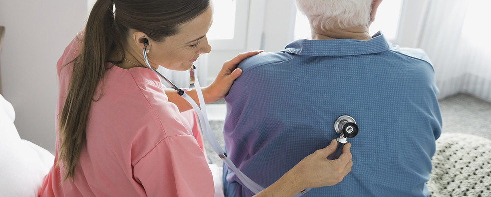 Doctor Examines Patient