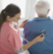 Accueil Infirmière examen des patients