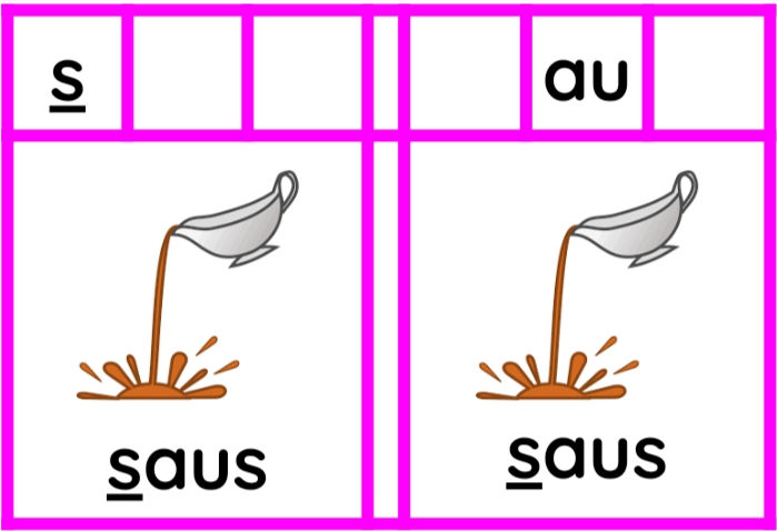 Thumbnail: leesspel tritet - mkm-woorden met ou en au - leren lezen