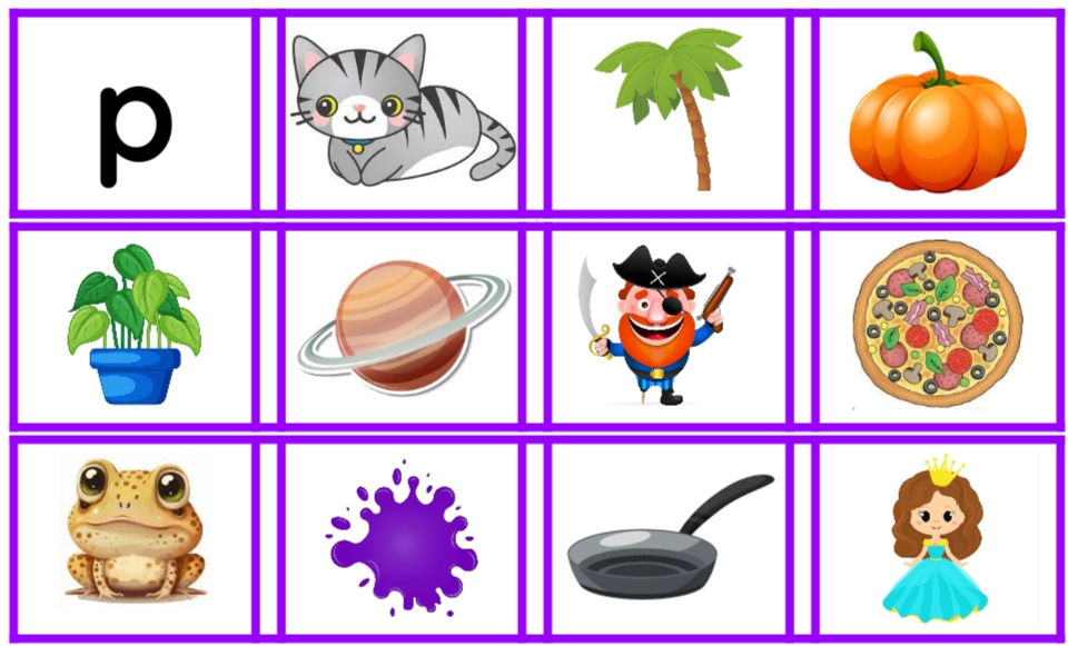 Thumbnail: letterbod beginklank letter p