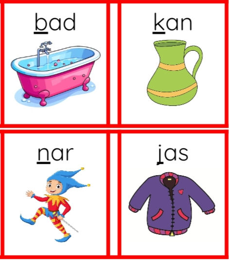 leesspel wie/wat ben ik? woorden met a