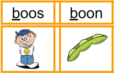 kaartjes leesbingo mkm-woorden met oo