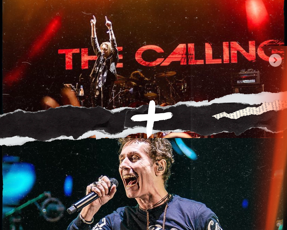 registro dos shows mencionados com seus cantores