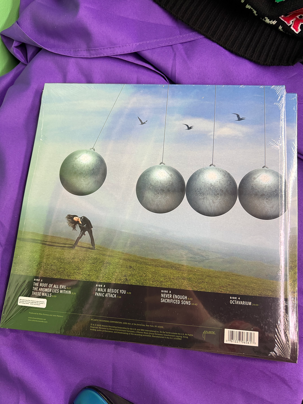 Thumbnail: Dream Theater Octavarium 2005 LP Vinyl Record