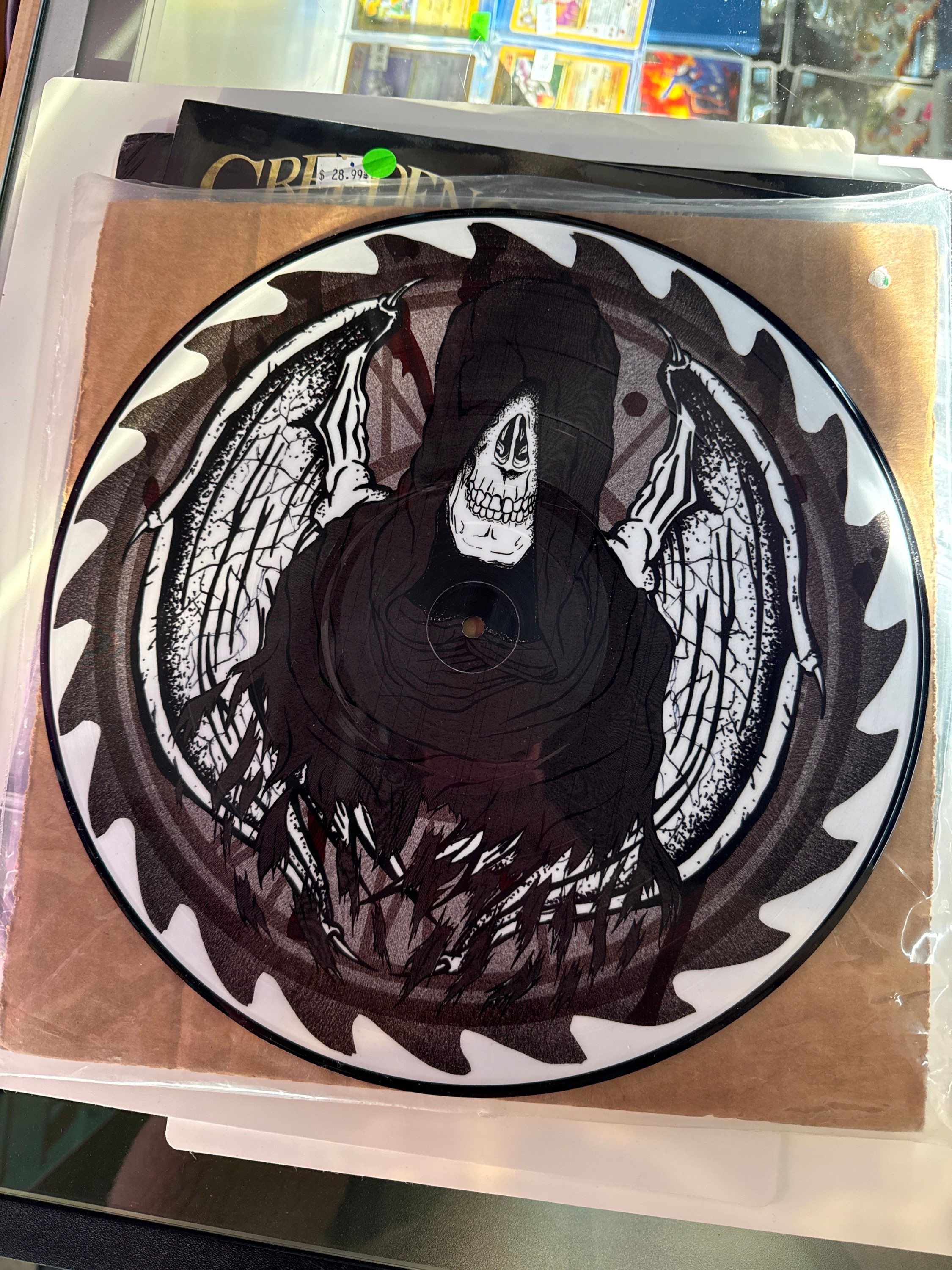 Crematorium The Process Of Endtime LP Vinyl Record VG+/VG+ Picture Disc 